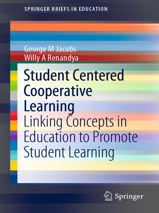 Title details for Student Centered Cooperative Learning by George M Jacobs - Available